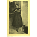 La niña del gato negro. Pèl i Ploma. 1903.