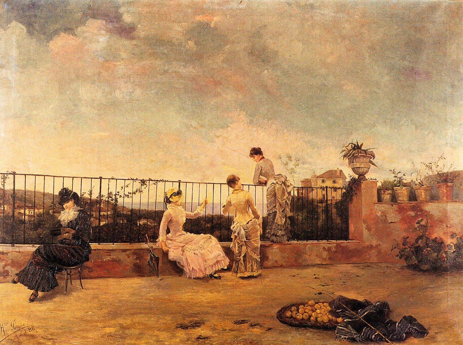 Marcelina Poncela Hontoria, ¡No vienen! (1888).