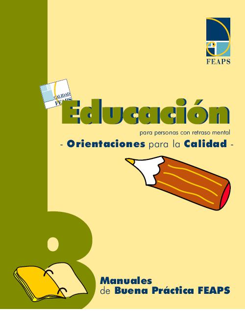 Imagen de la portada del libro sobre Educación de las personas con retraso mental