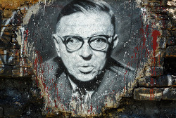 Retrato de Sartre