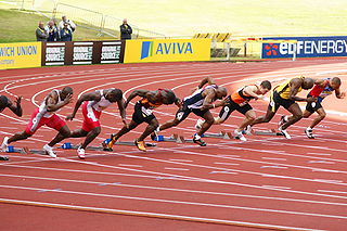 Mens 100m finals British Champs and Olympic Trials