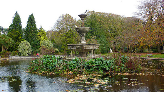 Fountain in Fitzgerald Park