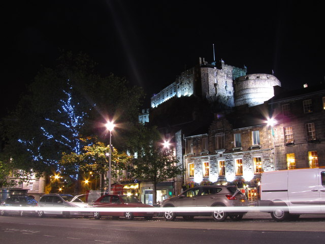 Grassmarket by night, Edinburgh