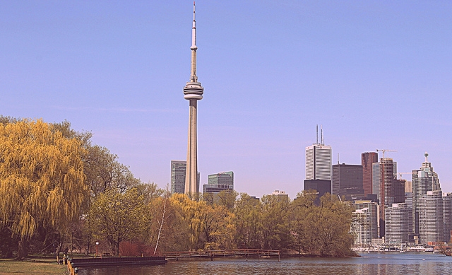 CN Tower From Centre Island