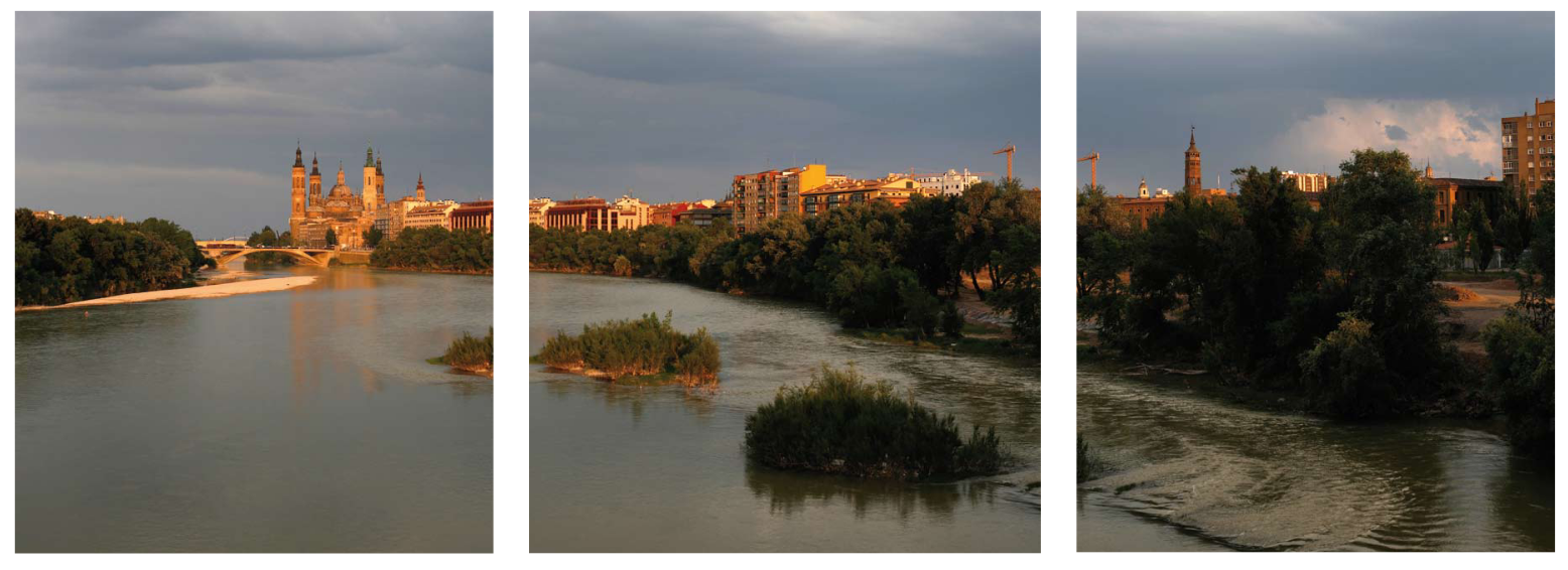 El río Ebro a su paso por Zaragoza1