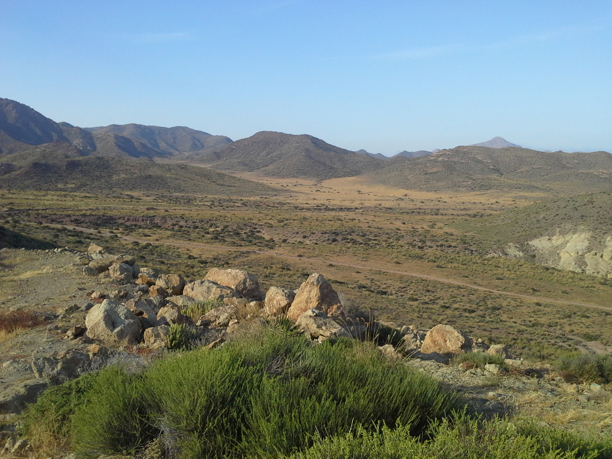 Entorno hostil y árido Espacio árido en Almería