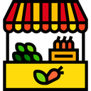 puesto del mercado