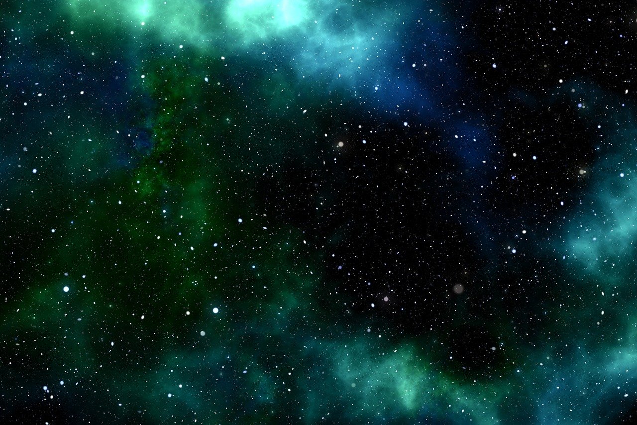 En la imagen se muestra una visión general de estrellas en el espacio.