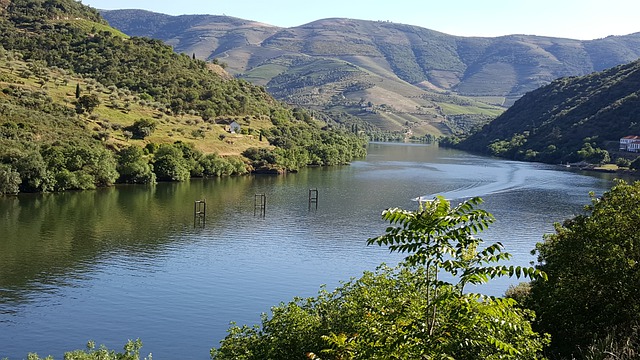 Fotografía del río Duero.