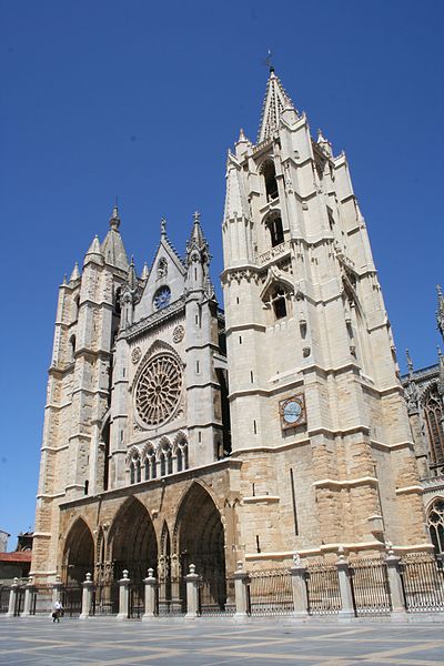 Portada de la catedral de León
