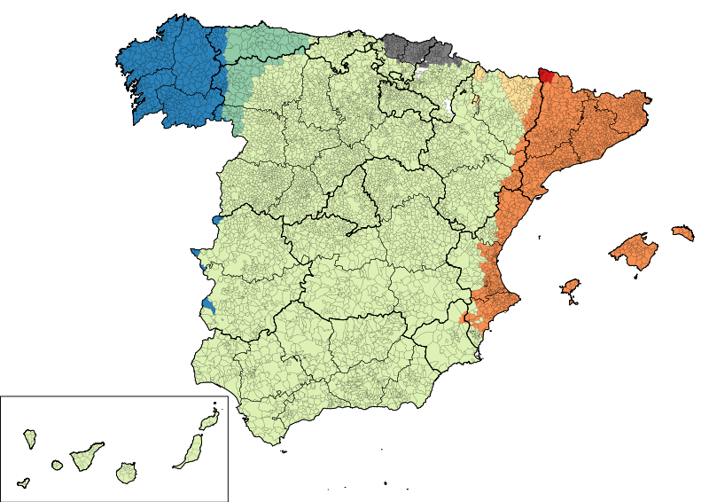Idiomas hablados en España actualmente