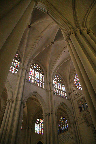 Interior de la catedral de Toledo