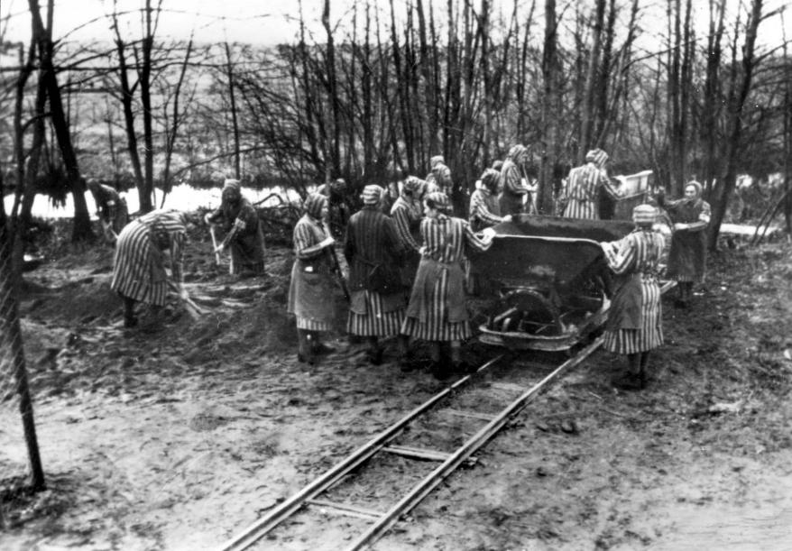 Mujeres en el campo de concentración