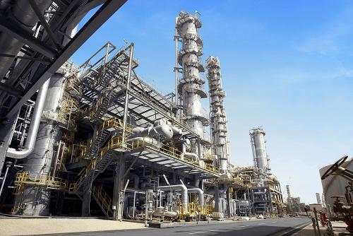 Planta petroquímica en Arabia sAudí Industria petroquímica