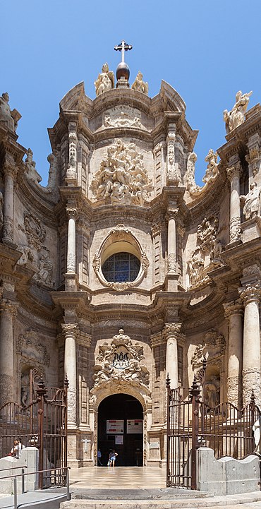 Portada de los Hierros, Catedral de Valencia Portada de los Hierros, Catedral de Valencia