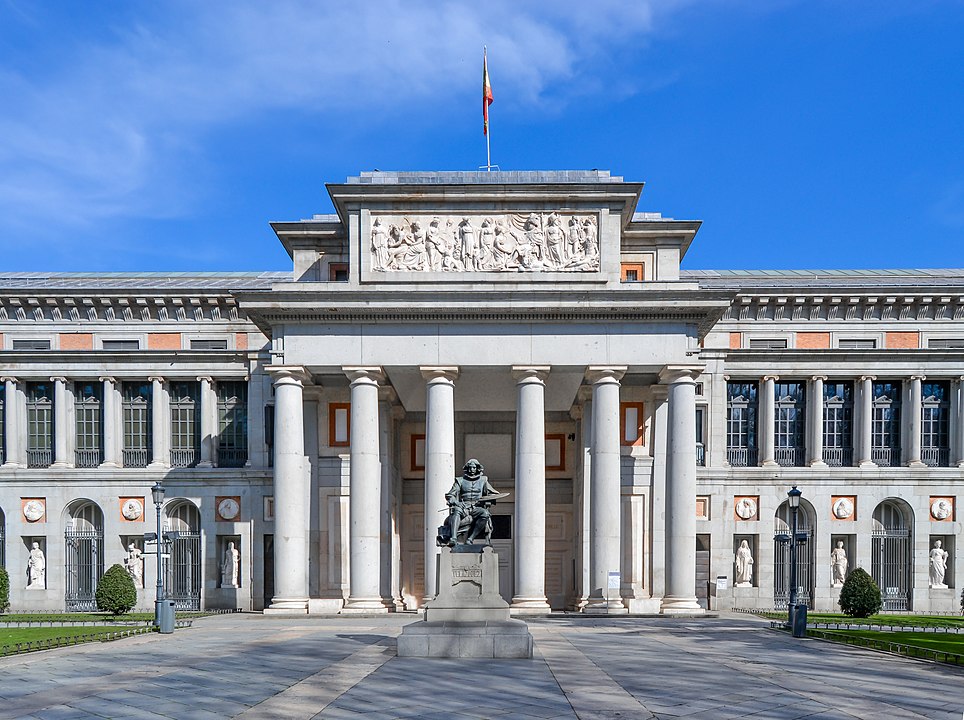 Fachada de Velázquez del Museo del Prado