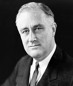 Icónica fotografía del presidente Roosevelt Icónica fotografía del presidente Roosevelt, 1933.