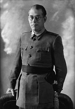 El general Emilio Mola, apodado "El Director" Fotografía del general Emilio Mola, 1930