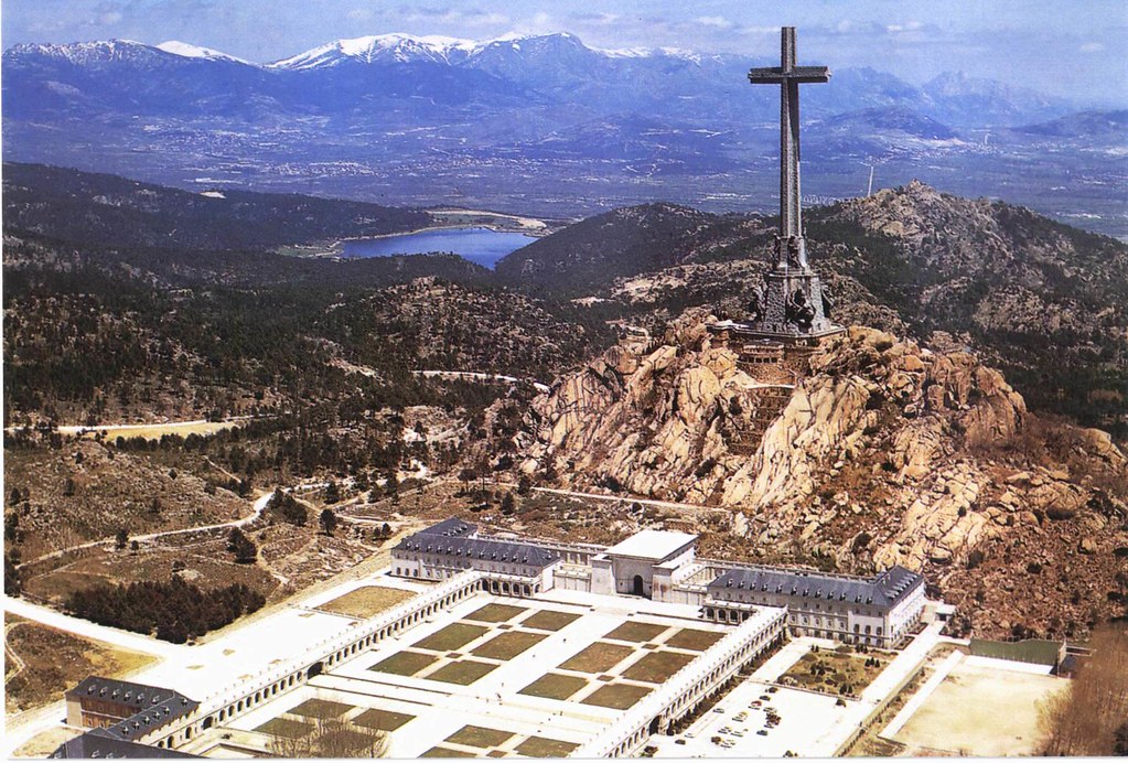 Vista aérea de la Basílica del Valle de los Caídos