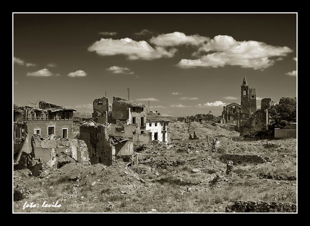 Ruinas de Belchite, Zaragoza