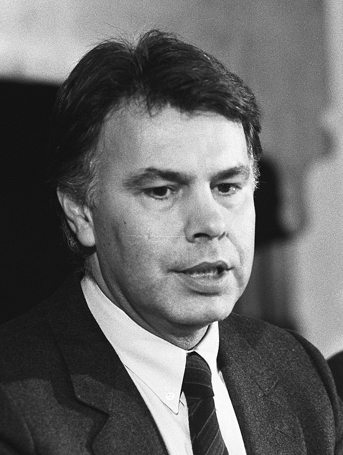 Retrato en blanco y negro de Felipe González