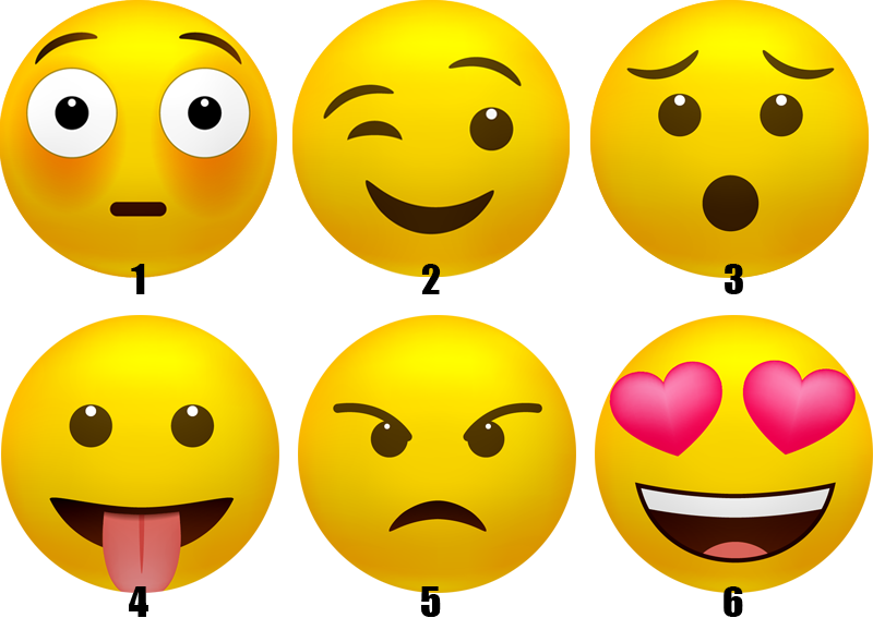 Diversos emojis