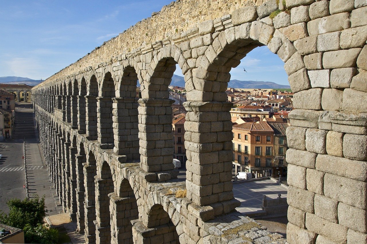 Aqueduct Fotografía del acueducto de Segovia
