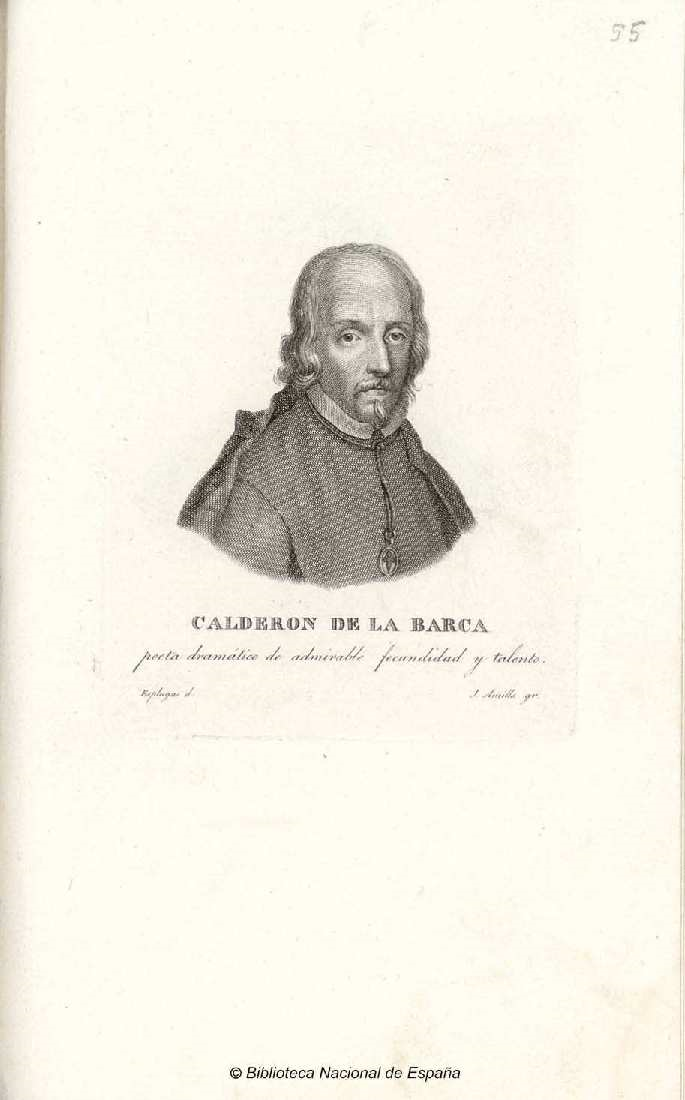 Retrato de Calderón de la Barca