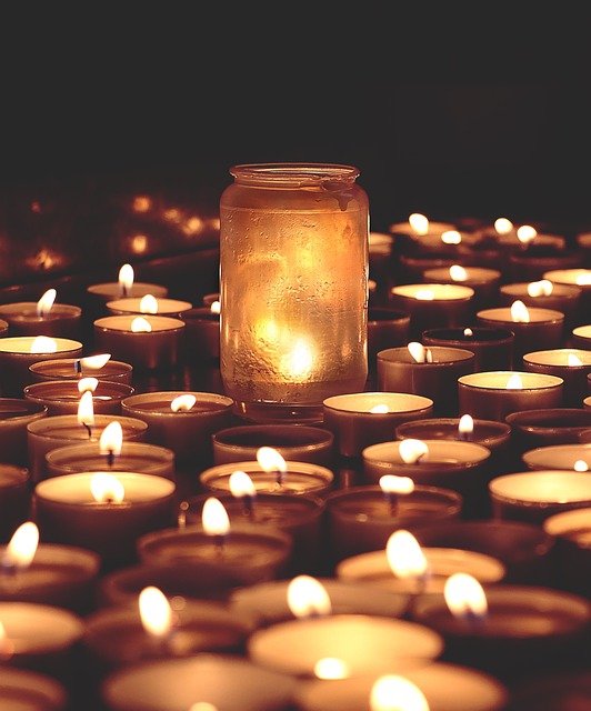 Velas encendidas