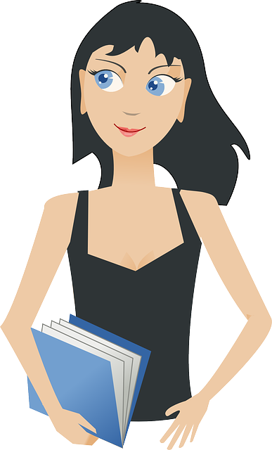 mi prima Marta Grande Estudiante con libros