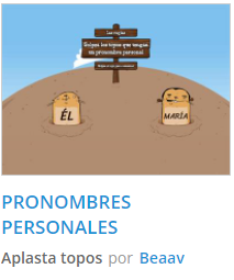 Juego de pronombres personales