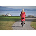 Mujer en bicicleta