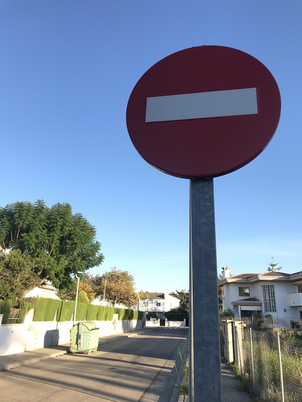 Una señal de STOP