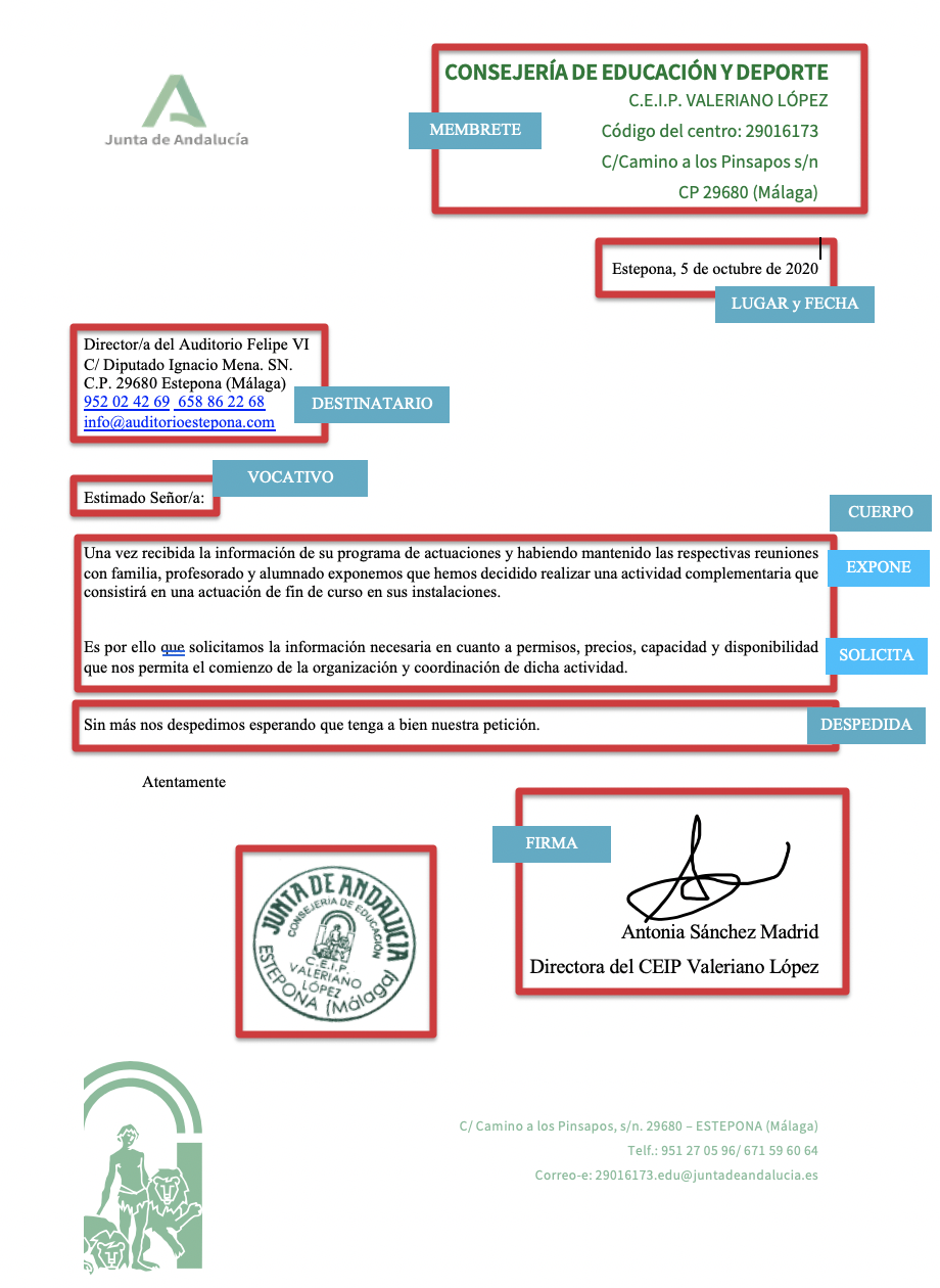 Carta informal