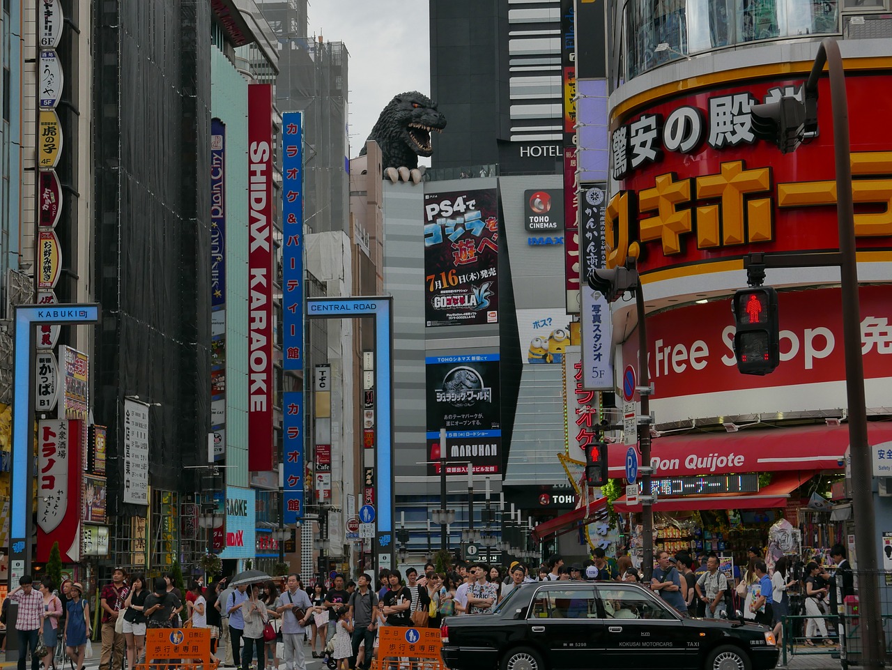 Japón, Tokio, Godzilla