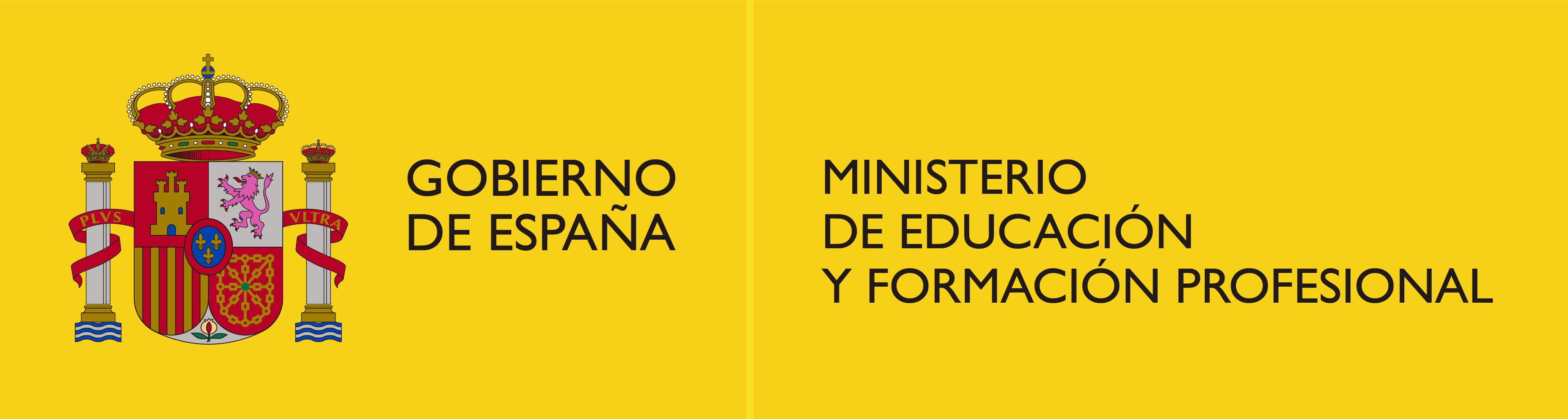 Logotipo Ministerio de Educación y Formación Profesional