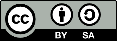 logotipo Creative Commons BY-SA