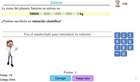 Ejemplo enunciados notación científica
